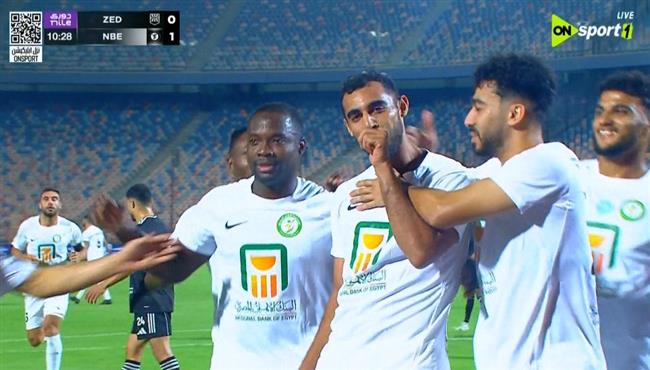 اهداف مباراة البنك الاهلي وزد في الدوري المصري