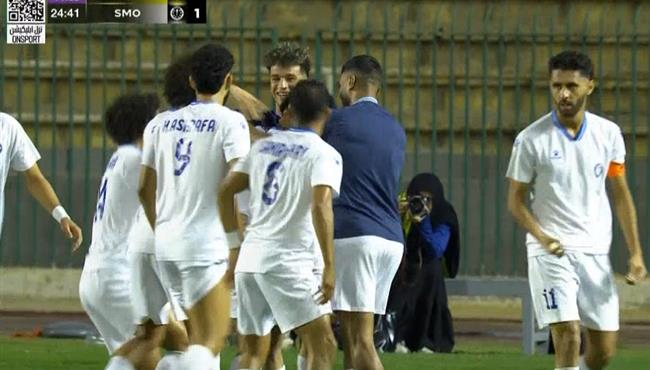 اهداف مباراة سموحة والمقاولون العرب في الدوري المصري