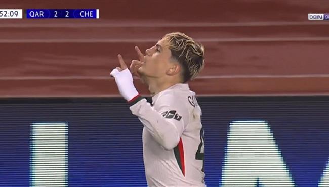 هدف جارناتشو في مرمي قره باج بدوري ابطال اوروبا