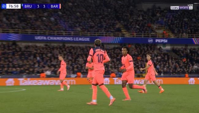 اهداف مباراة برشلونة وكلوب بروج في دوري ابطال اوروبا