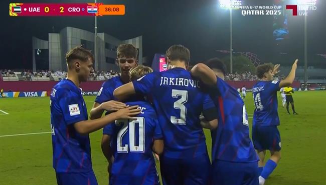 اهداف مباراة الامارات وكرواتيا في كاس العالم للشباب تحت 17 عام