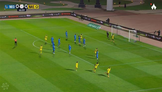 هدف النصر الاول الرائع في مرمي نيوم بالدوري السعودي