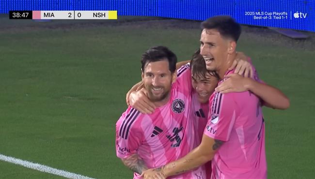 اهداف مباراة انتر ميامي وناشفيل (40) الدوري الامريكي
