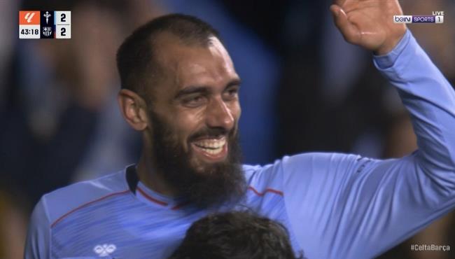 هدف تعادل سيلتا فيجو الرائع مع برشلونة (22) الدوري الاسباني