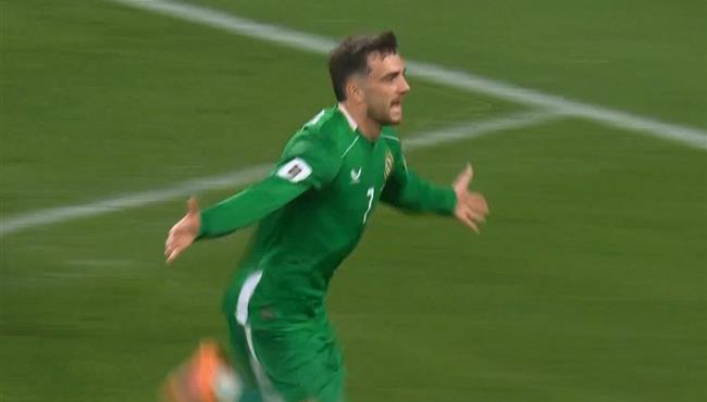 هدف ايرلندا الاول في مرمي البرتغال بتصفيات كاس العالم