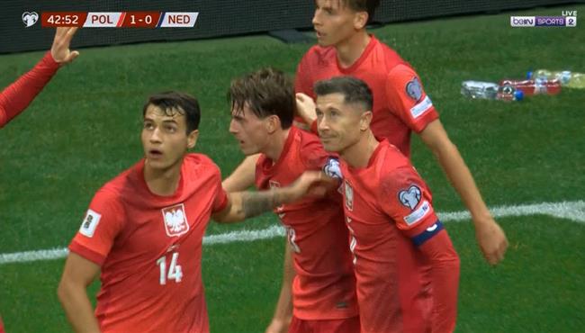 اهداف مباراة هولندا وبولندا في تصفيات كأس العالم