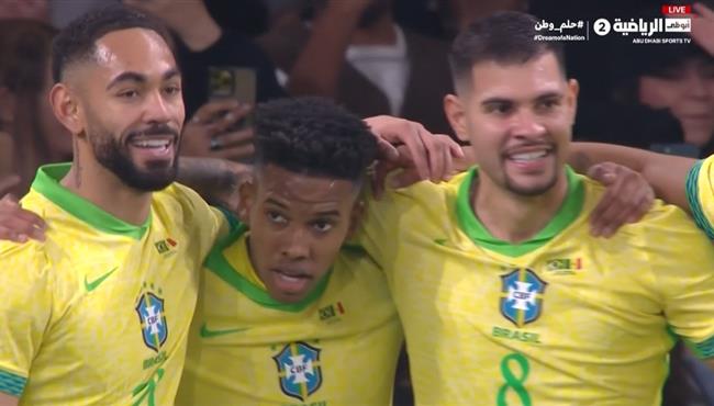 اهداف مباراة البرازيل والسنغال في مباراة ودية