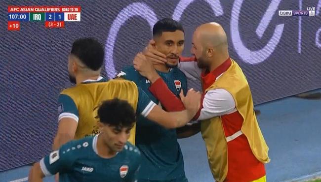 اهداف مباراة الامارات والعراق في تصفيات كأس العالم