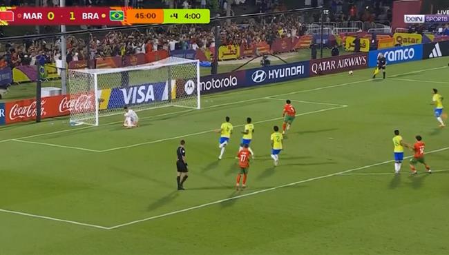 هدف تعادل المغرب مع البرازيل (11) كأس العالم تحت 17 عام