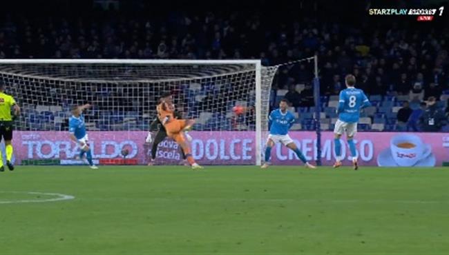 هدف رائع علي الطاير في مباراة نابولي واتالانتا بالدوري الايطالي