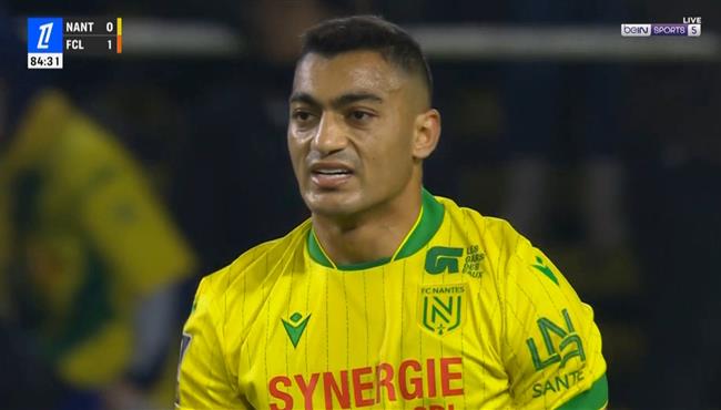 ملخص لمسات مصطفي محمد في مباراة نانت ولوريان