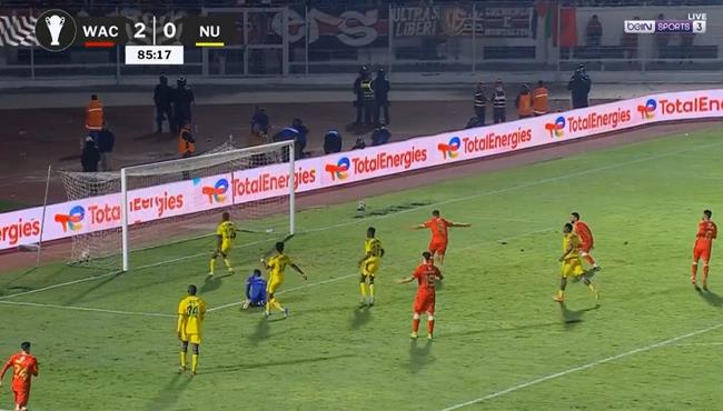 هدف الوداد الثالث في مرمي نيروبي يونايتد اف سي بكأس الكونفيدرالية