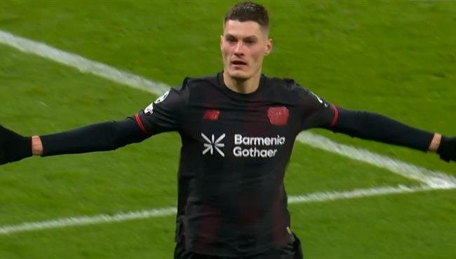 هدف باير ليفركوزن الثاني في مرمي مانشستر سيتي بدوري ابطال اوروبا