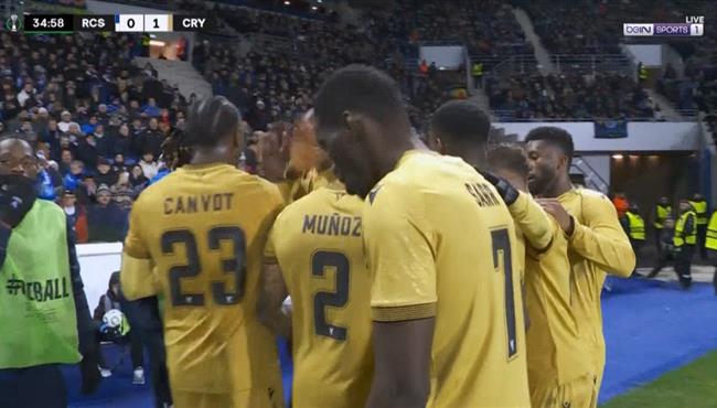 اهداف مباراة كريستال بالاس وستراسبورج في المؤتمر الاوروبي