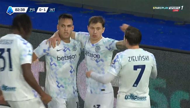 اهداف مباراة انتر ميلان وبيزا (20) الدوري الايطالي