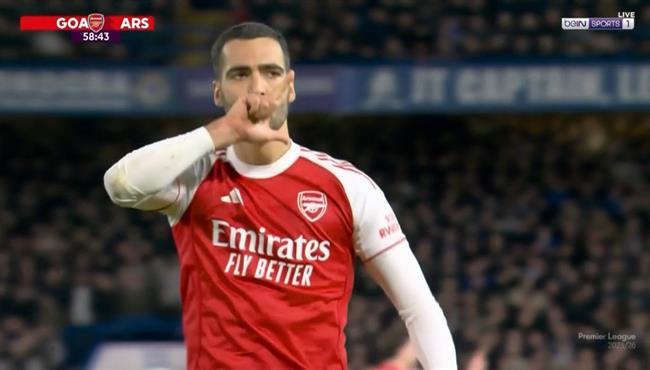 هدف تعادل ارسنال مع تشيلسي (11) الدوري الانجليزي