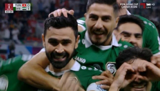 اهداف مباراة تونس وسوريا في كأس العرب