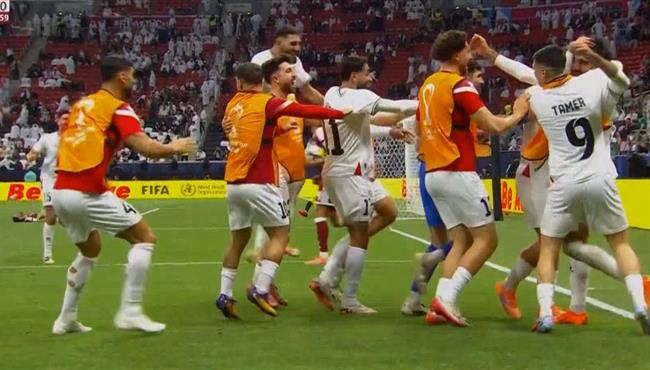 هدف فوز فلسطين القاتل علي قطر (10) كأس العرب