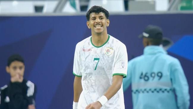 هدف عمان الملغي امام السعودية بكأس العرب