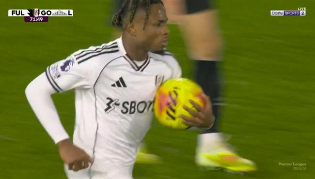 هدف فولهام الثالث في مرمي مانشستر سيتي بالدوري الانجليزي