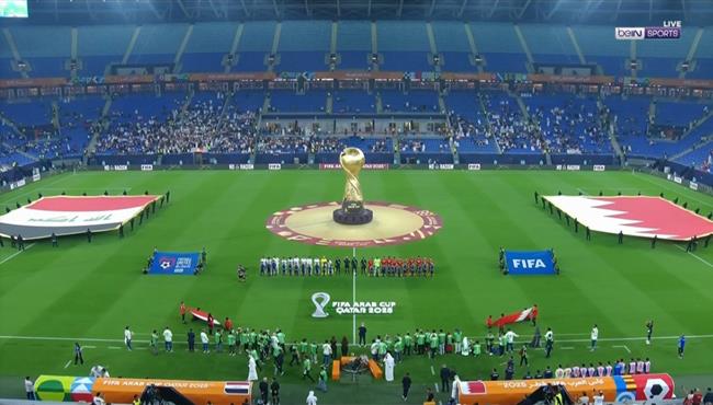 ملخص مباراة العراق والبحرين (21) كأس العرب