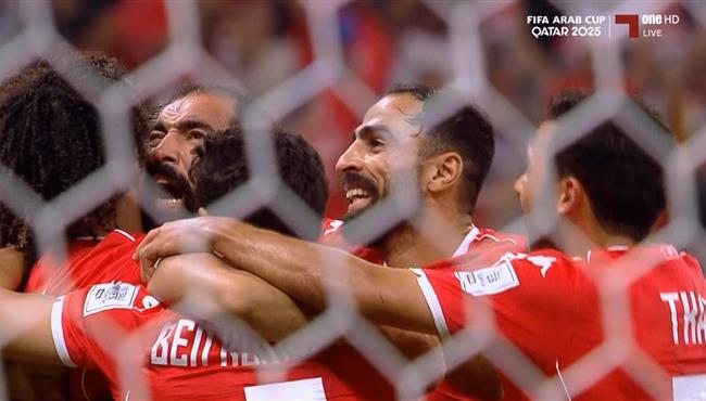 اهداف مباراة تونس وفلسطين في كأس العرب