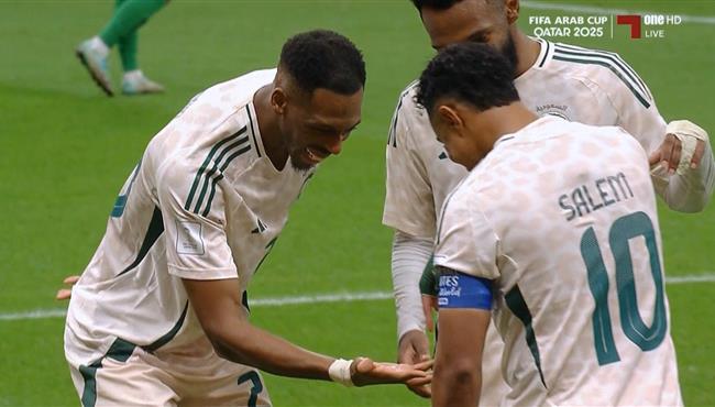 هدف السعودية الثاني في مرمي جزر القمر بكاس العرب