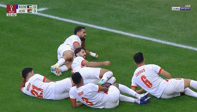 اهداف مباراة الاردن والكويت في كأس العرب