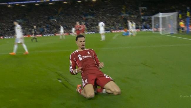 هدف ايكتيكي الاول في مرمي ليدز يوناتيد بالدوري الانجليزي