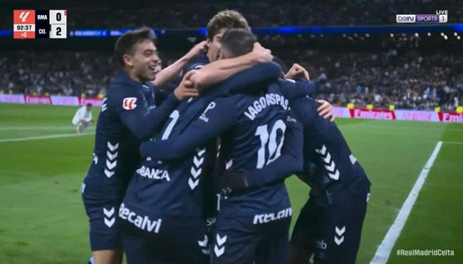 اهداف مباراة ريال مدريد وسيلتا فيجو في الدوري الاسباني