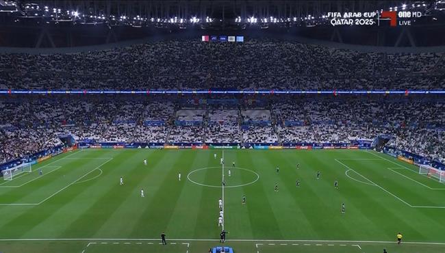 ملخص مباراة السعودية وفلسطين (21) كاس العرب