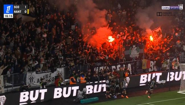 اهداف مباراة نانت وانجيه في الدوري الفرنسي