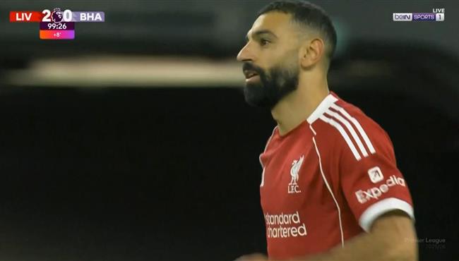 ملخص لمسات محمد صلاح امام برايتون في الدوري الانجليزي
