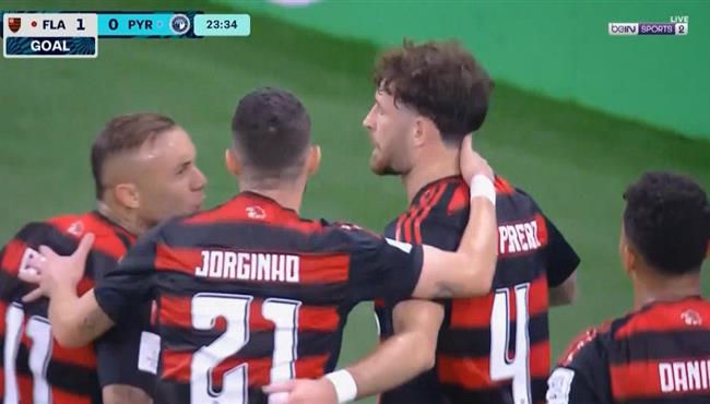 هدف فلامينجو الاول في مرمي بيراميدز بكأس إنتركونتيننتال