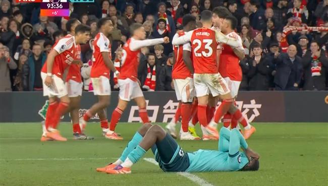 اهداف مباراة ارسنال وولفرهامبتون في الدوري الانجليزي