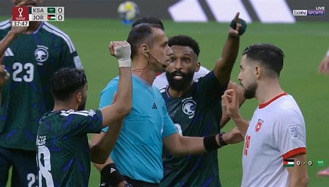 هل حرم الحكم السعودية من ركلة جزاء امام الاردن بكأس العرب ؟!
