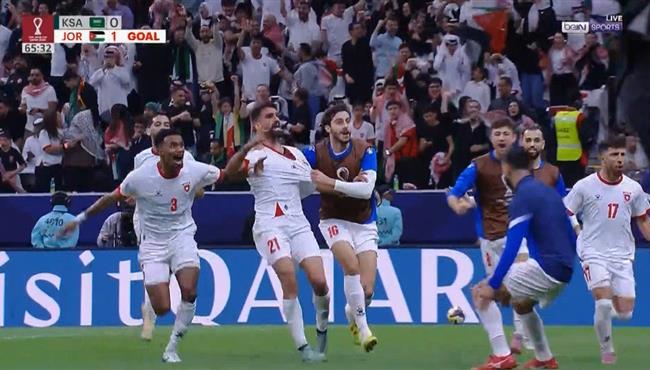 اهداف مباراة الاردن والسعودية في كأس العرب