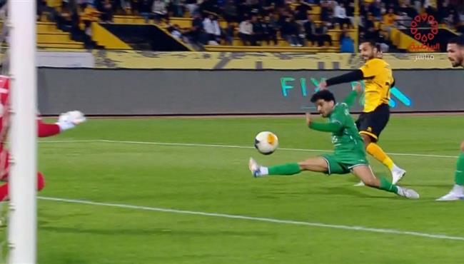 حارس مرمي العربي يحرم كهربا من تسجيل هدف