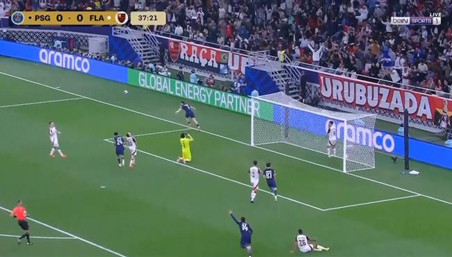 هدف باريس سان جيرمان الاول في مرمي فلامينجو بنهائي كأس انتركونتيننتال