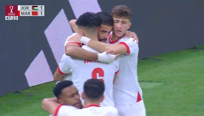 هدف تعادل الاردن مع المغرب (11) نهائي كاس العرب