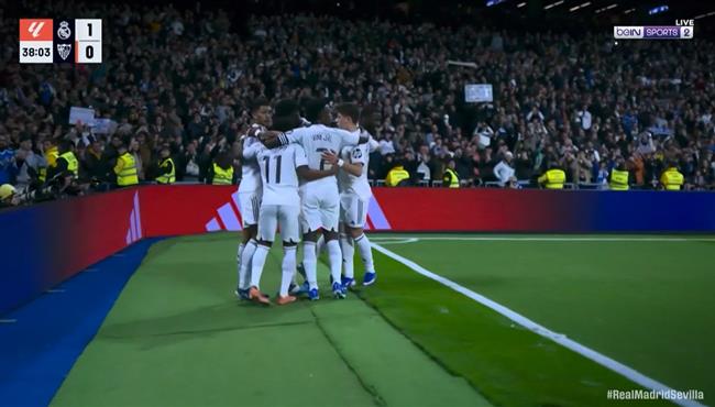 اهداف مباراة ريال مدريد واشبيلية في الدوري الاسباني