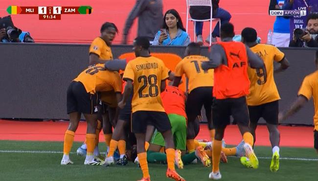 هدف تعادل زامبيا القاتل مع مالي (11) كأس أمم أفريقيا