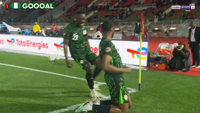 هدف نيجيريا الاول في مرمي تنزانيا بكأس أمم أفريقيا