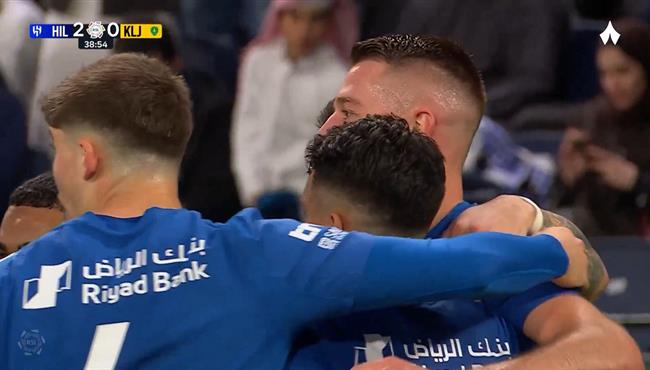 اهداف مباراة الهلال والخليج (32) الدوري السعودي