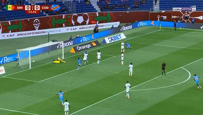 هدف الكونغو الديمقراطية الملغي امام السنغال بكأس أمم أفريقيا