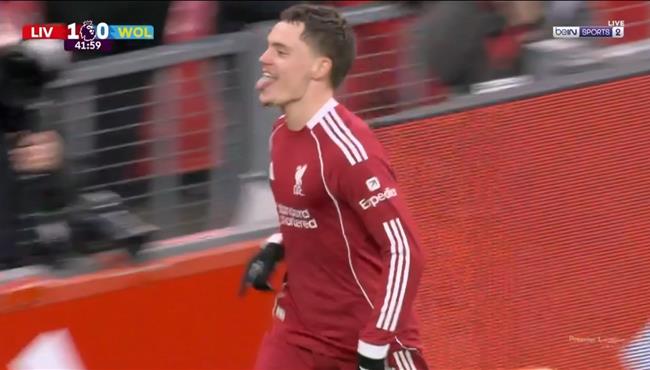 هدف فيرتز في مرمي ولفرهامبتون بالدوري الانجليزي