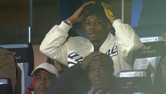 العارضة تحرم الكاميرون من هدف محقق امام كوت ديفوار ورد فعل تشواميني