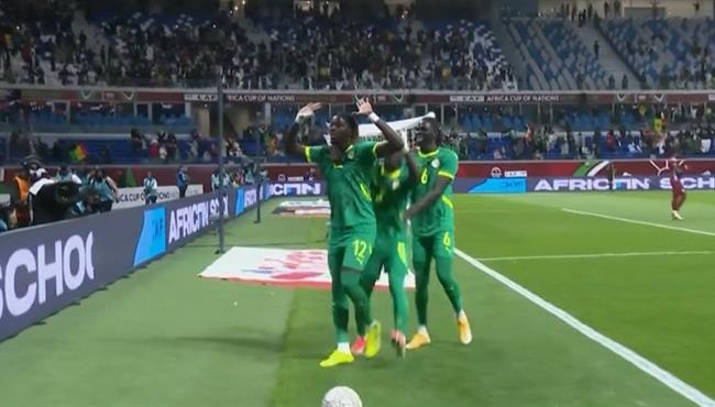 هدف السنغال الثالث في مرمي بنين بكأس أمم أفريقيا