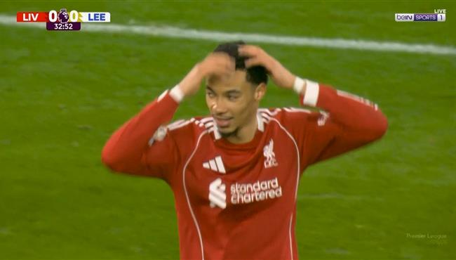 ايكتيكي يهدر هدف محقق امام ليدز بعد ان تجاوزت الكرة حارس المرمي