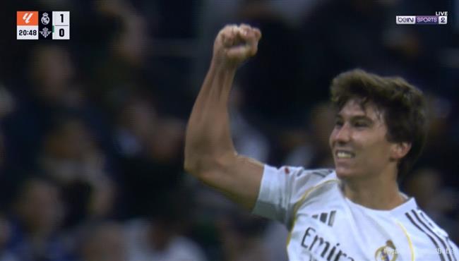 هدف ريال مدريد الاول في مرمي ريال بيتيس بالدوري الاسباني
